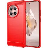 Захисний чохол UniCase Carbon для OnePlus 12R / Ace 3 - Red (346620R)