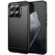 Захисний чохол UniCase Carbon для Xiaomi 15T Pro - Black (389855B). Фото 1 з 8