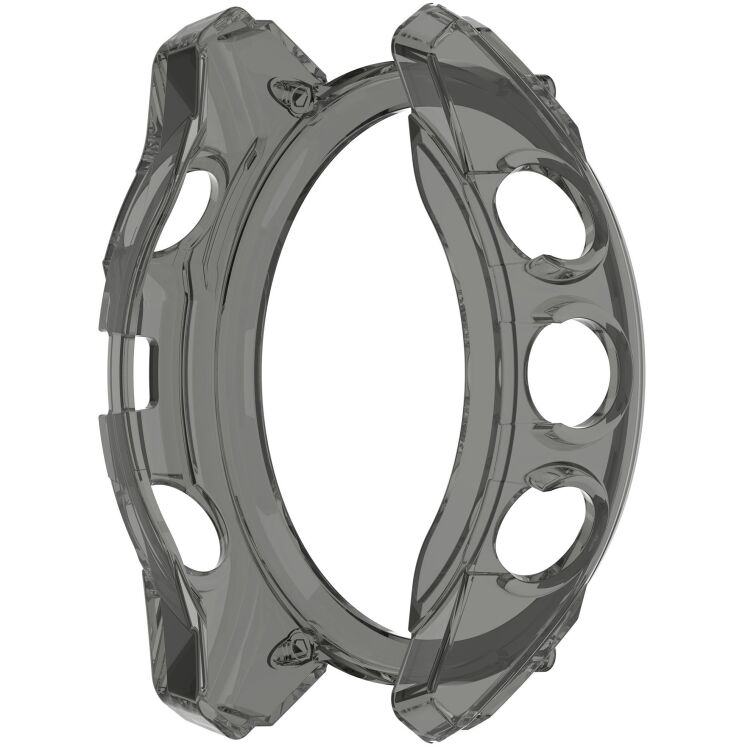 Захисний чохол UniCase Clear Cover для Garmin Fenix 8 (43mm) - Transparent Black: фото 3 з 7