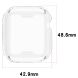 Защитный чехол UniCase Crystal Cover для Apple Watch 12 46mm - Transparent (433701T). Фото 7 из 7
