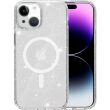Защитный чехол UniCase Glitter Series MagSafe для Apple iPhone 15 - White (329547W)