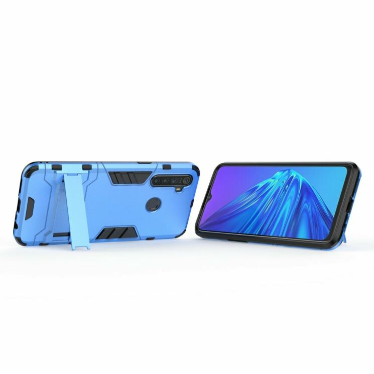 Защитный чехол UniCase Hybrid для Realme 5 / Realme 6i / Realme C3 - Baby Blue: фото 4 из 5
