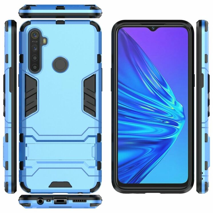 Защитный чехол UniCase Hybrid для Realme 5 / Realme 6i / Realme C3 - Baby Blue: фото 5 из 5