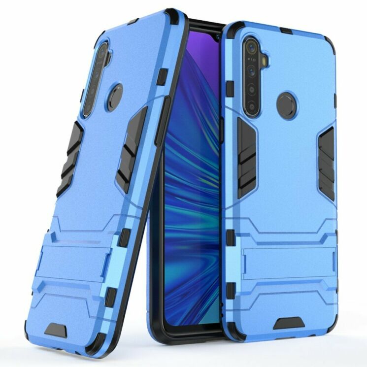 Защитный чехол UniCase Hybrid для Realme 5 / Realme 6i / Realme C3 - Baby Blue: фото 1 из 5