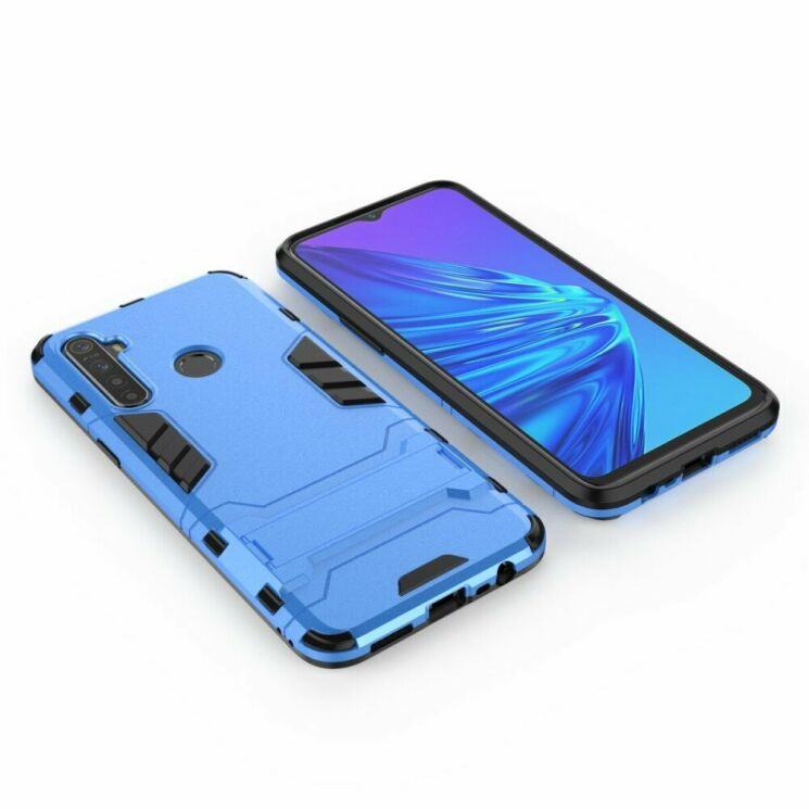 Защитный чехол UniCase Hybrid для Realme 5 / Realme 6i / Realme C3 - Baby Blue: фото 3 из 5