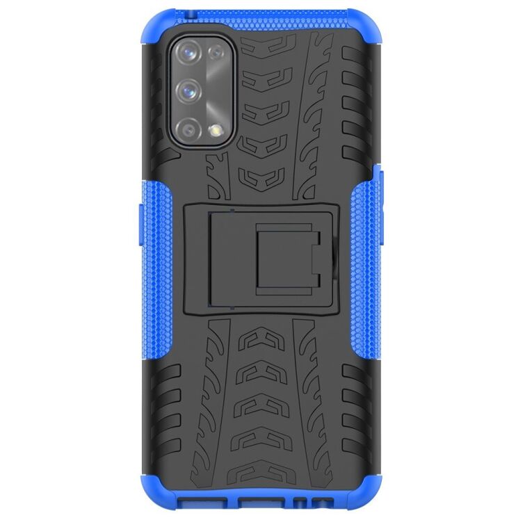 Защитный чехол UniCase Hybrid X для Realme 7 Pro - Blue: фото 3 из 17
