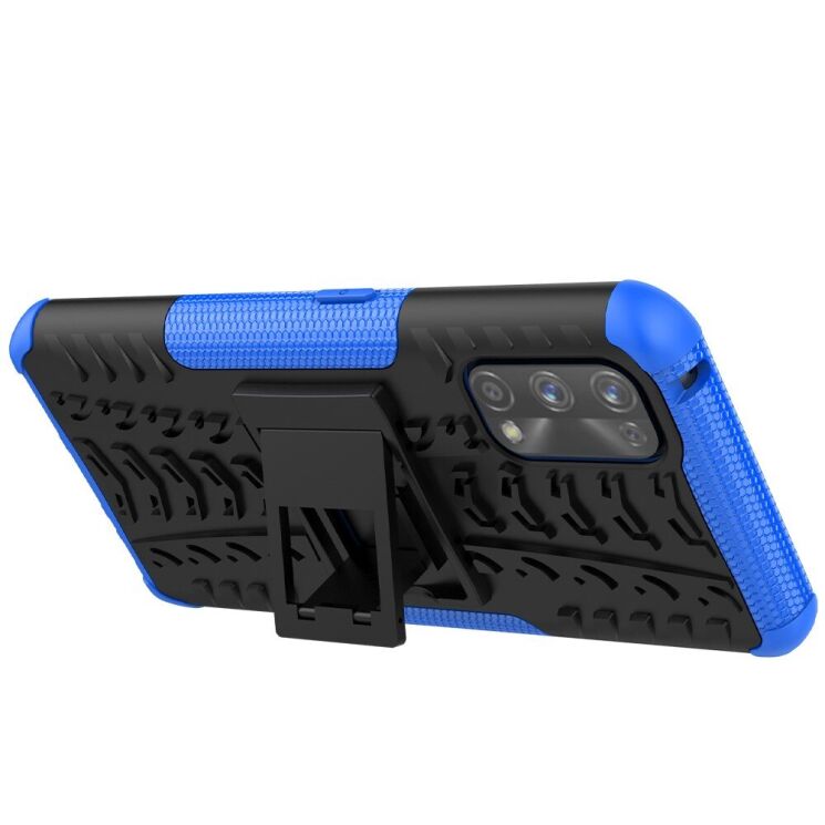 Защитный чехол UniCase Hybrid X для Realme 7 Pro - Blue: фото 5 из 17