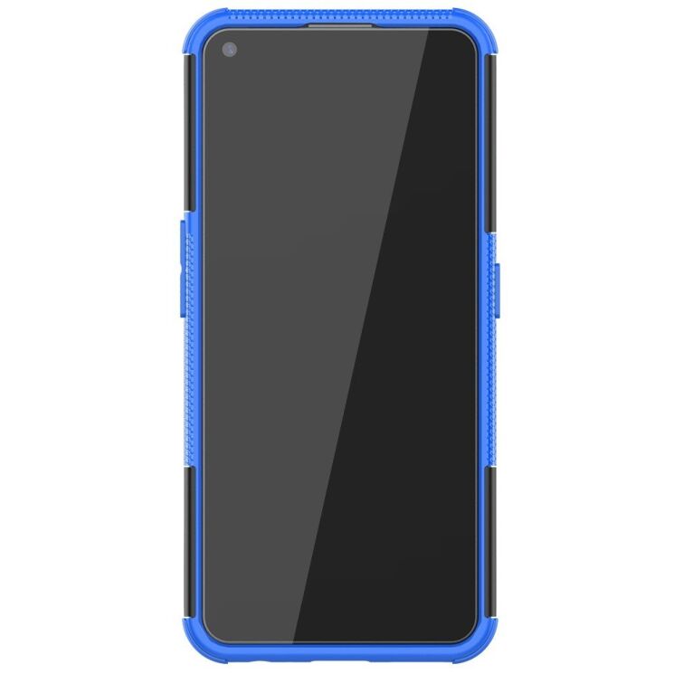 Защитный чехол UniCase Hybrid X для Realme 7 Pro - Blue: фото 4 из 17