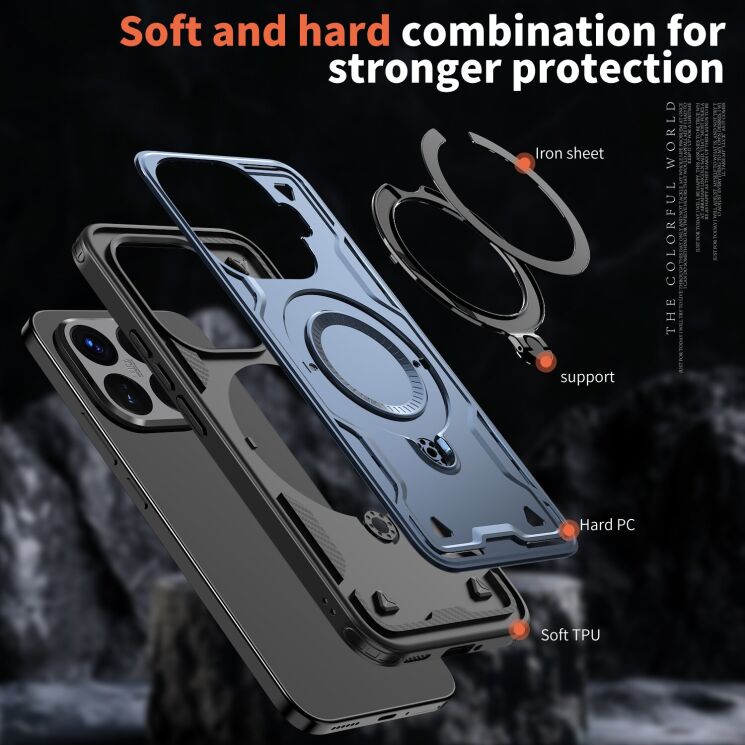 Защитный чехол UniCase Lander Armor для Xiaomi 15T Pro - Baby Blue: фото 6 из 6