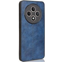 Защитный чехол UniCase Leather Series для OPPO Reno 12 F/FS - Blue: фото 1 из 7