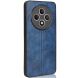 Защитный чехол UniCase Leather Series для OPPO Reno 12 F/FS - Blue (360138L). Фото 1 из 7