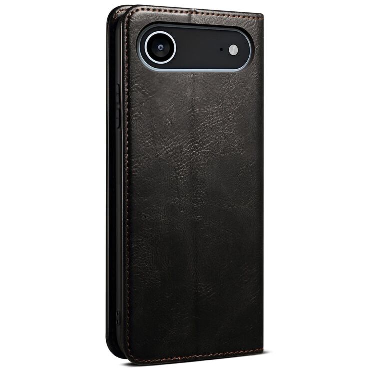 Захисний чохол UniCase Leather Wallet для Apple iPhone 17 Air - Black: фото 6 з 6