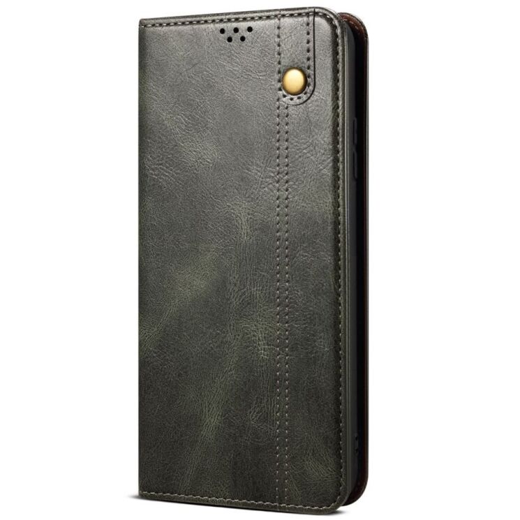 Защитный чехол UniCase Leather Wallet для Nothing Phone (2a) / Phone (2a) Plus - Green: фото 5 из 6