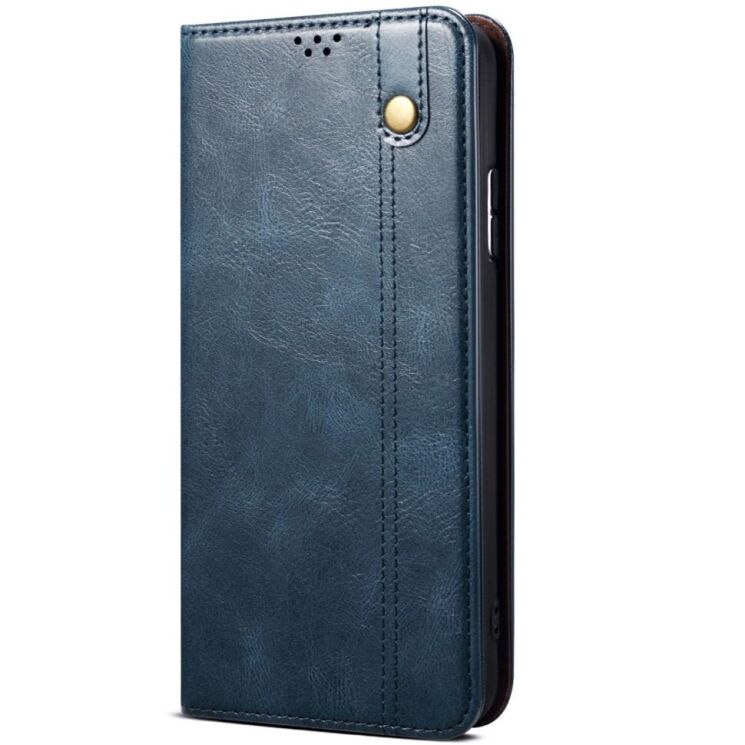 Защитный чехол UniCase Leather Wallet для Nothing Phone (3a) Pro - Blue: фото 5 из 6