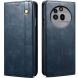 Защитный чехол UniCase Leather Wallet для Nothing Phone (3a) Pro - Blue (377605L). Фото 1 из 6