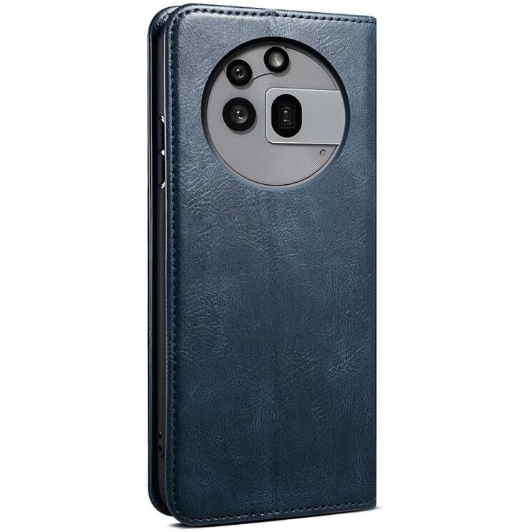 Защитный чехол UniCase Leather Wallet для Nothing Phone (3a) Pro - Blue: фото 6 из 6