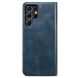 Защитный чехол UniCase Leather Wallet для Samsung Galaxy S22 Ultra - Blue (289942L). Фото 5 из 30