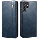Защитный чехол UniCase Leather Wallet для Samsung Galaxy S22 Ultra - Blue (289942L). Фото 1 из 30