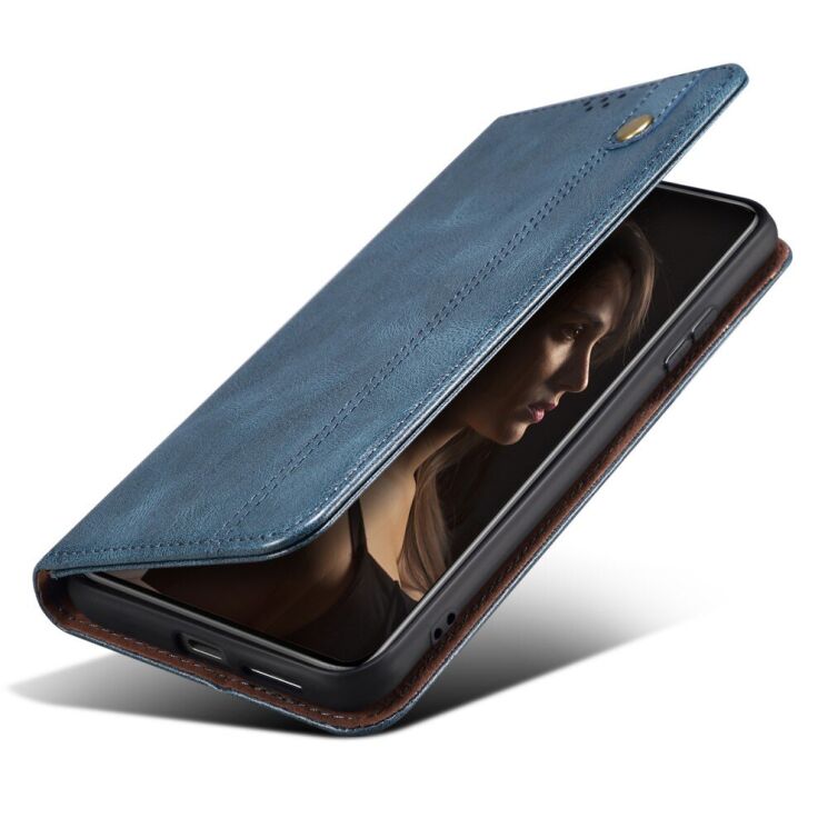 Защитный чехол UniCase Leather Wallet для Xiaomi Poco F5 Pro / Redmi K60 / Redmi K60 Pro - Blue: фото 4 из 8