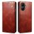 Захисний чохол UniCase Leather Wallet для Xiaomi Poco F7 - Brown: фото 1 з 7