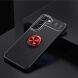 Захисний чохол UniCase Magnetic Ring для Samsung Galaxy S22 - Black / Red (290007BR). Фото 2 з 16