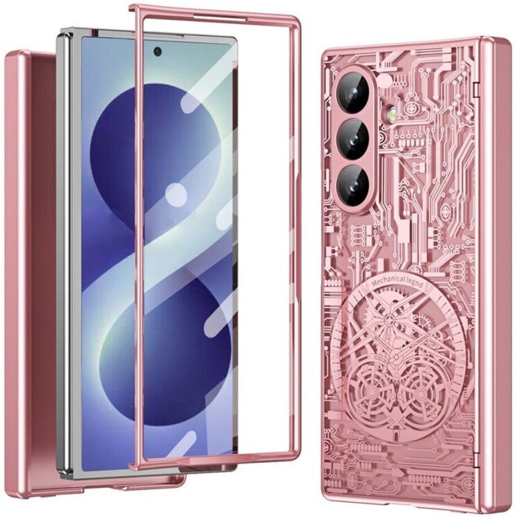 Захисний чохол UniCase Mechanical Legend для Samsung Galaxy Fold 8 Ultra - Rose Gold (424006RG) Захисний чохол UniCase Mechanical Legend для Samsung Galaxy Fold 8 Ultra - Rose Gold: фото 1 з 13
