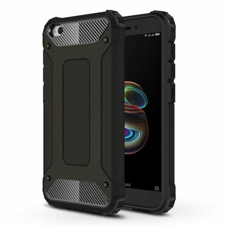 Защитный чехол UniCase Rugged Guard для Xiaomi Redmi Go - Black: фото 1 из 1