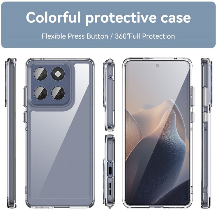 Защитный чехол UniCase Rugged Shield для Motorola Edge 60 / Edge 60 Fusion - Blue: фото 8 из 12