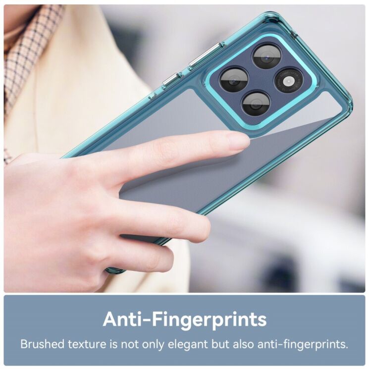 Защитный чехол UniCase Rugged Shield для Motorola Edge 60 / Edge 60 Fusion - Blue: фото 5 из 12