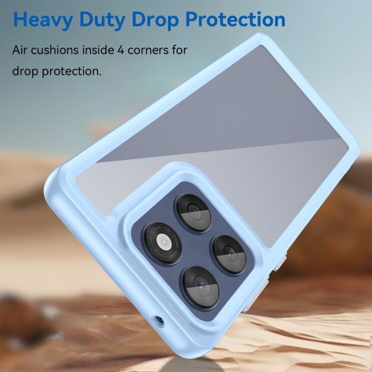 Защитный чехол UniCase Rugged Shield для Motorola Edge 60 / Edge 60 Fusion - Blue: фото 3 из 12