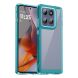Захисний чохол UniCase Rugged Shield для Motorola Edge 60 Pro - Transparent Blue (381736TL). Фото 1 з 8