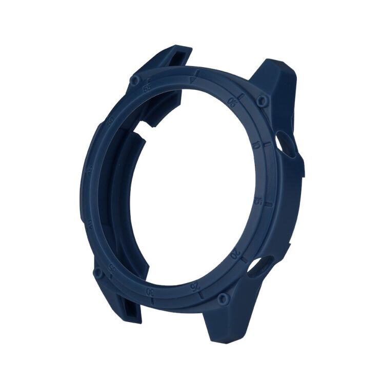 Защитный чехол UniCase Silicone Cover для Huawei Watch GT2 46mm - Midnight Blue: фото 4 из 5