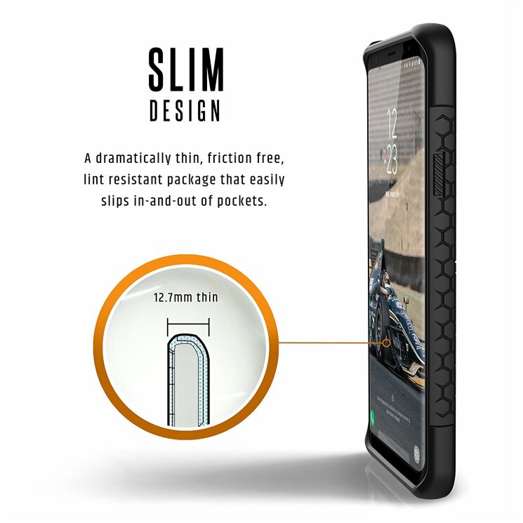 Защитный чехол URBAN ARMOR GEAR Monarch для Samsung Galaxy S9+ (G965) - Black: фото 6 из 8