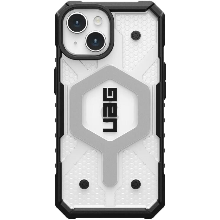 Защитный чехол URBAN ARMOR GEAR (UAG) Pathfinder MagSafe для Apple iPhone 15 - Ice: фото 1 из 10