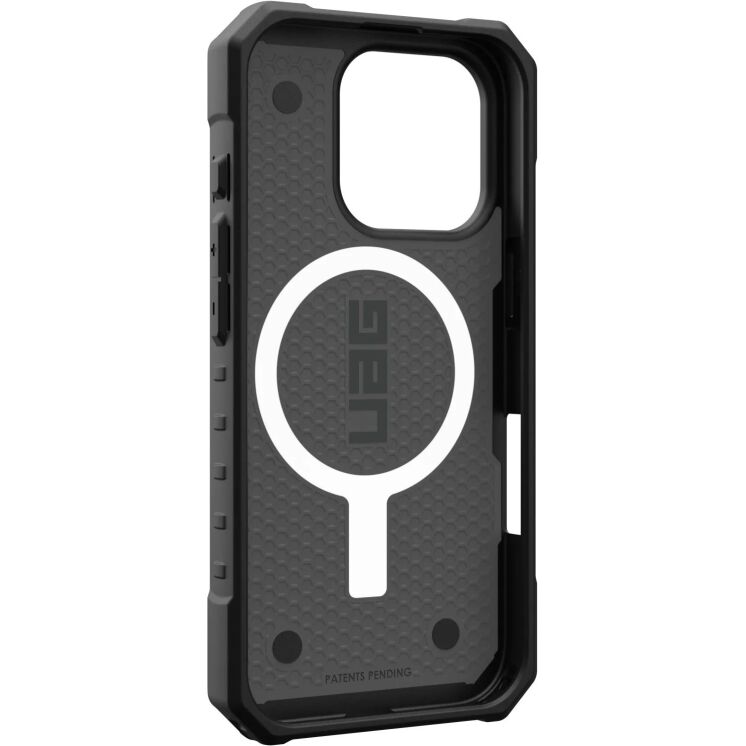 Захисний чохол URBAN ARMOR GEAR (UAG) Pathfinder MagSafe для Apple iPhone 16 Pro - Silver: фото 3 з 10