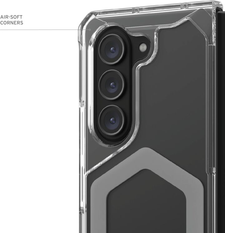 Защитный чехол URBAN ARMOR GEAR (UAG) Plyo Pro (FF) для Samsung Galaxy Fold 5 (214215114333) - Ice / Silver: фото 16 из 17