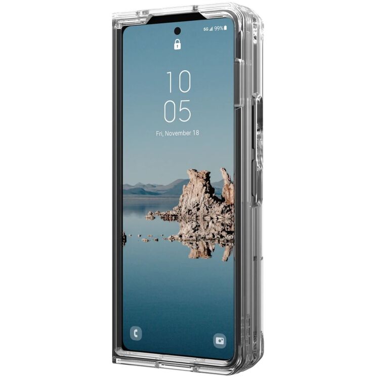 Защитный чехол URBAN ARMOR GEAR (UAG) Plyo Pro (FF) для Samsung Galaxy Fold 5 (214215114333) - Ice / Silver: фото 6 из 17