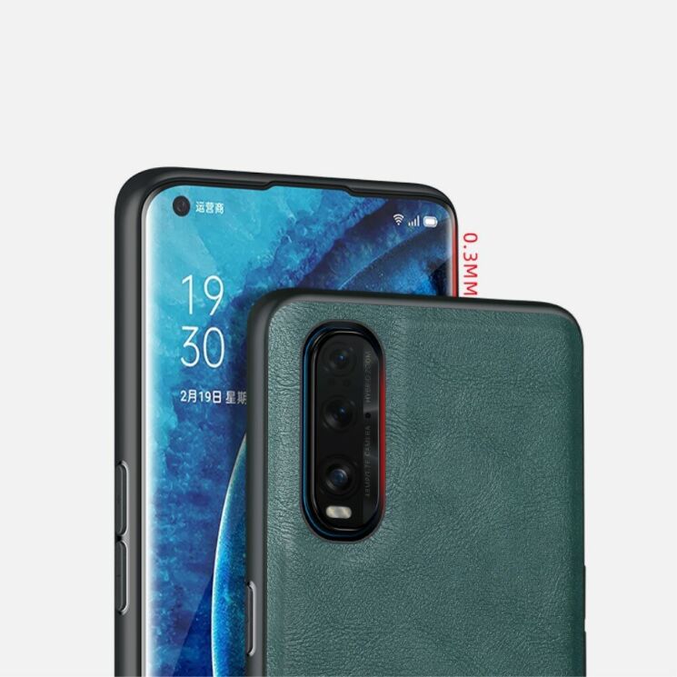 Захисний чохол X-LEVEL Vintage Series для OPPO Find X2 - Brown: фото 5 з 5