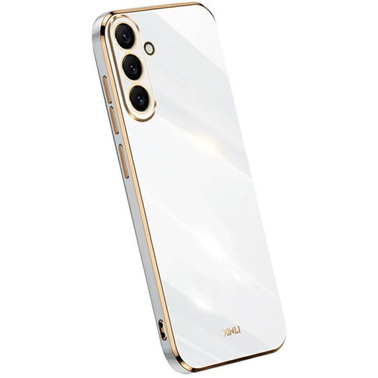 Защитный чехол XINLI Porcelain Design для Samsung Galaxy A57 (A576) - White: фото 1 из 8