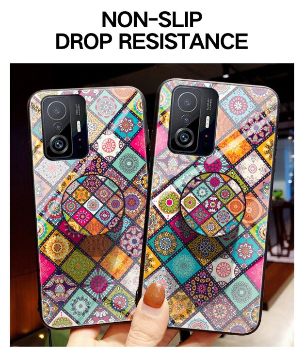 Захисний чохол Deexe Apex Case для Xiaomi 11T / 11T Pro - Color Pattern: фото 6 з 14