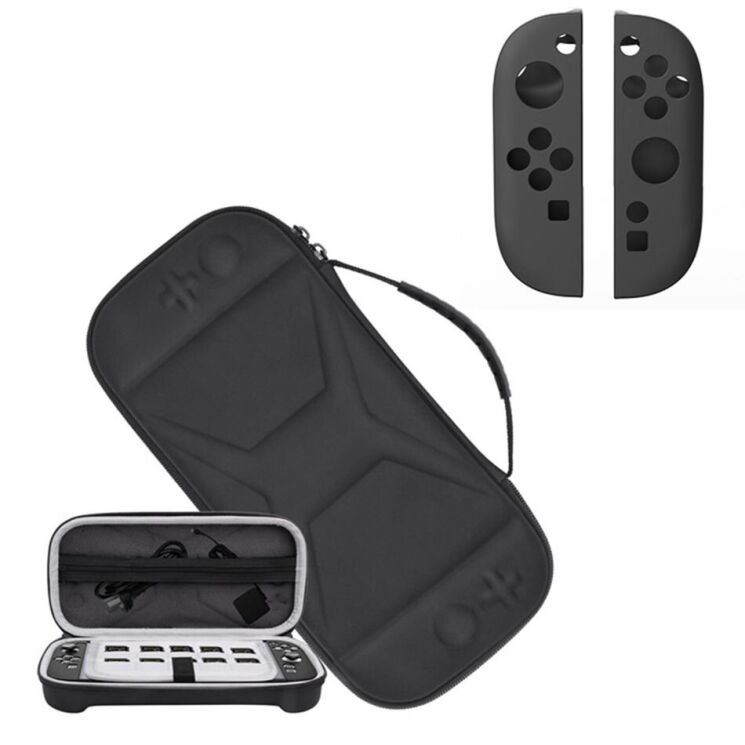 Защитный комплект Deexe Console Case для Nintendo Switch 2 - Black: фото 1 из 12