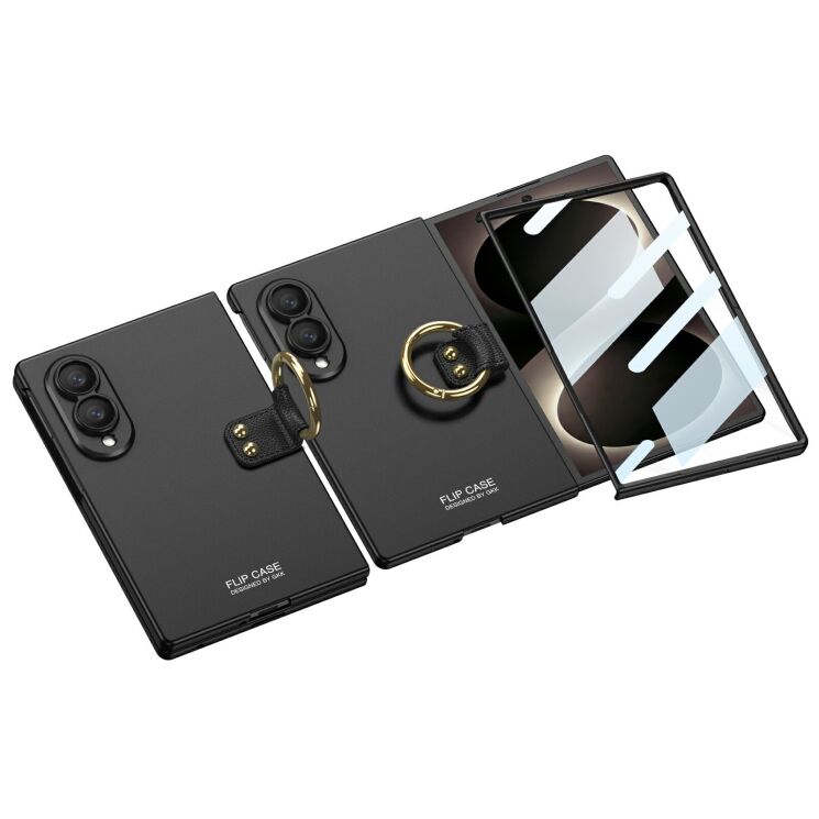 Защитный комплект GKK Ring Holder для Samsung Galaxy Fold 8 - Black (424552B) Защитный комплект GKK Ring Holder для Samsung Galaxy Fold 8 - Black: фото 1 из 7