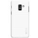 Пластиковый чехол NILLKIN Frosted Shield для Samsung Galaxy A8 2018 (A530) - White (174325W). Фото 3 из 13