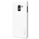 Пластиковый чехол NILLKIN Frosted Shield для Samsung Galaxy A8 2018 (A530) - White (174325W). Фото 4 из 13