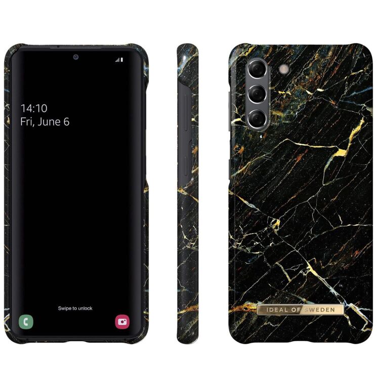 Защитный чехол iDeal Of Sweden Printed Case для Samsung Galaxy S21 (G991) - Port Lauren Marble: фото 2 из 3
