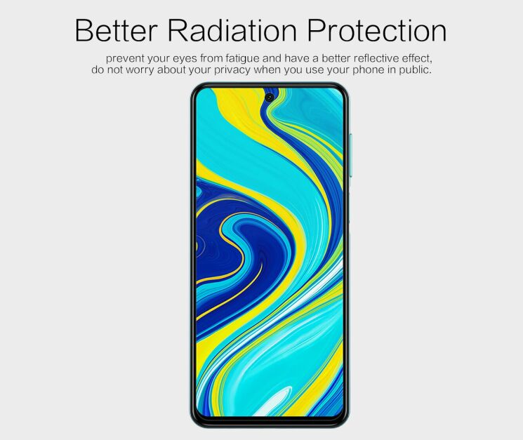 Антибликовая пленка NILLKIN Matte для Xiaomi Redmi Note 9 Pro / Note 9 Pro Max / Note 9s : фото 7 из 12