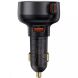 Автомобильное зарядное устройство Baseus Enjoyment Pro Retractable (60W) + кабель Type-C (C00057802111) - Black (923423B). Фото 2 из 9