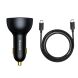 Автомобильное зарядное устройство Baseus Qualcomm Quick Charge 5 Technology 160W + кабель Type-C to Type-C (TZCCZM-0G) - Gray (923299H). Фото 7 из 30