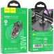 Автомобильное зарядное устройство Hoco Z53A Vision PD30W + QC3.0 - Black (923294B). Фото 5 из 7