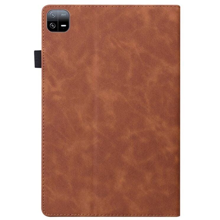 Чехол Deexe Business Style для Xiaomi Pad 6 / 6 Pro - Brown: фото 5 из 6